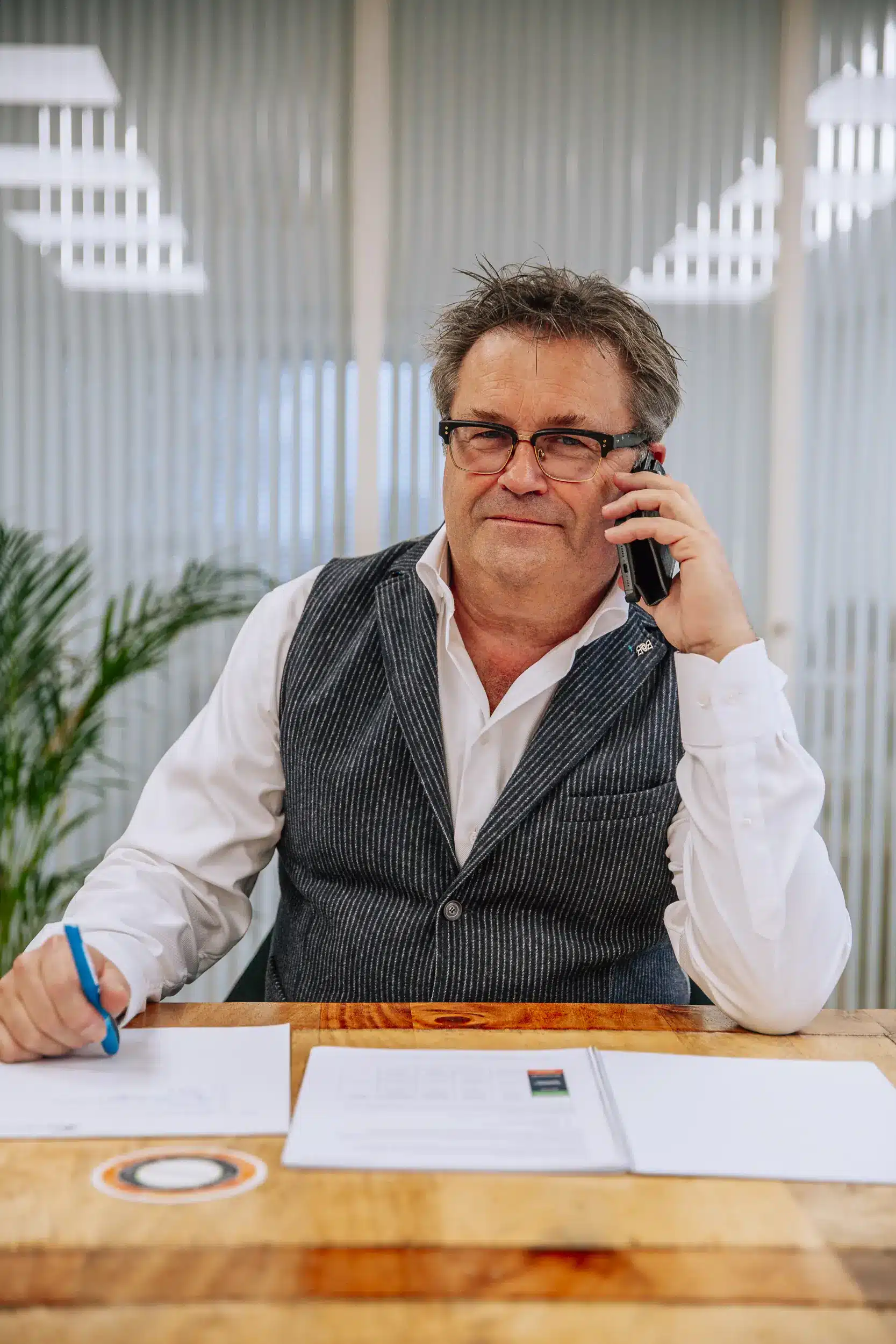Eric Drossaert presentatie geven